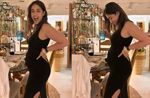Ileana D’Cruz flaunts baby bump in gorgeous black outfit; netizens call her ’so pretty&r